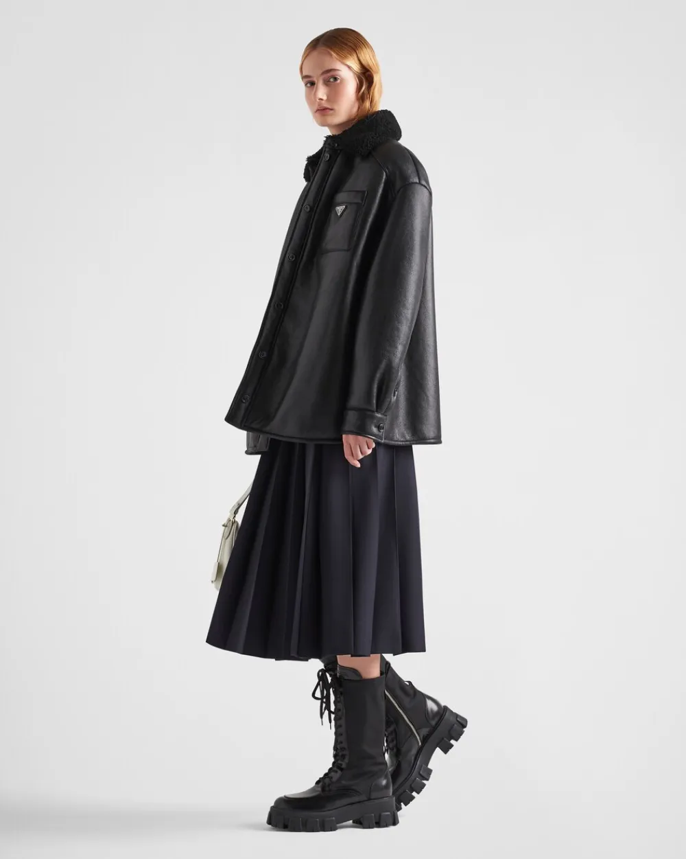Mujer Prada ROPA DE PIEL^Chaqueta De Piel Vuelta