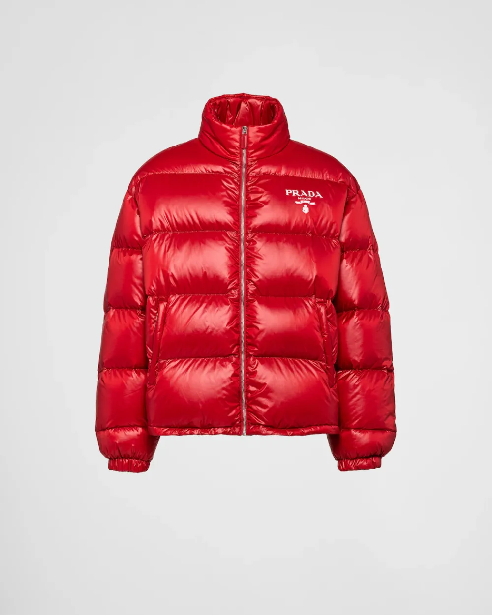Hombre Prada ROPA DE ABRIGO^Chaqueta De Plumón Corta De Re-nylon