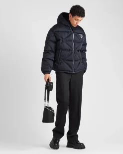 Hombre Prada ROPA DE ABRIGO^Chaqueta De Plumón Corta De Re-nylon