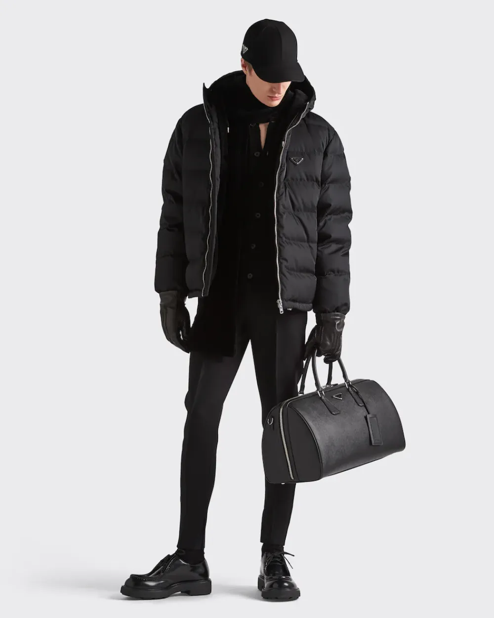 Hombre Prada COLECCIÓN MASCULINA|ROPA DE ABRIGO^Chaqueta De Plumón Corta De Re-nylon