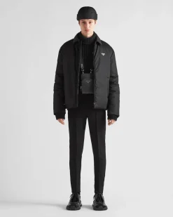 Hombre Prada COLECCIÓN MASCULINA|ROPA DE ABRIGO^Chaqueta De Plumón Corta De Re-nylon