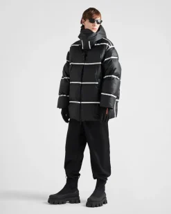 Hombre Prada ROPA^Chaqueta De Plumón De Tejido Técnico Ligero