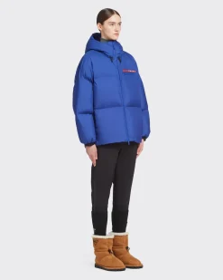 Mujer Prada ROPA^Chaqueta De Plumón Holgada De Re-nylon Técnico