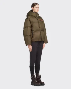 Mujer Prada ROPA^Chaqueta De Plumón Holgada De Re-nylon Técnico