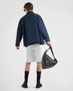 Hombre Prada ROPA DE ABRIGO^Chaqueta De Popelín Técnico