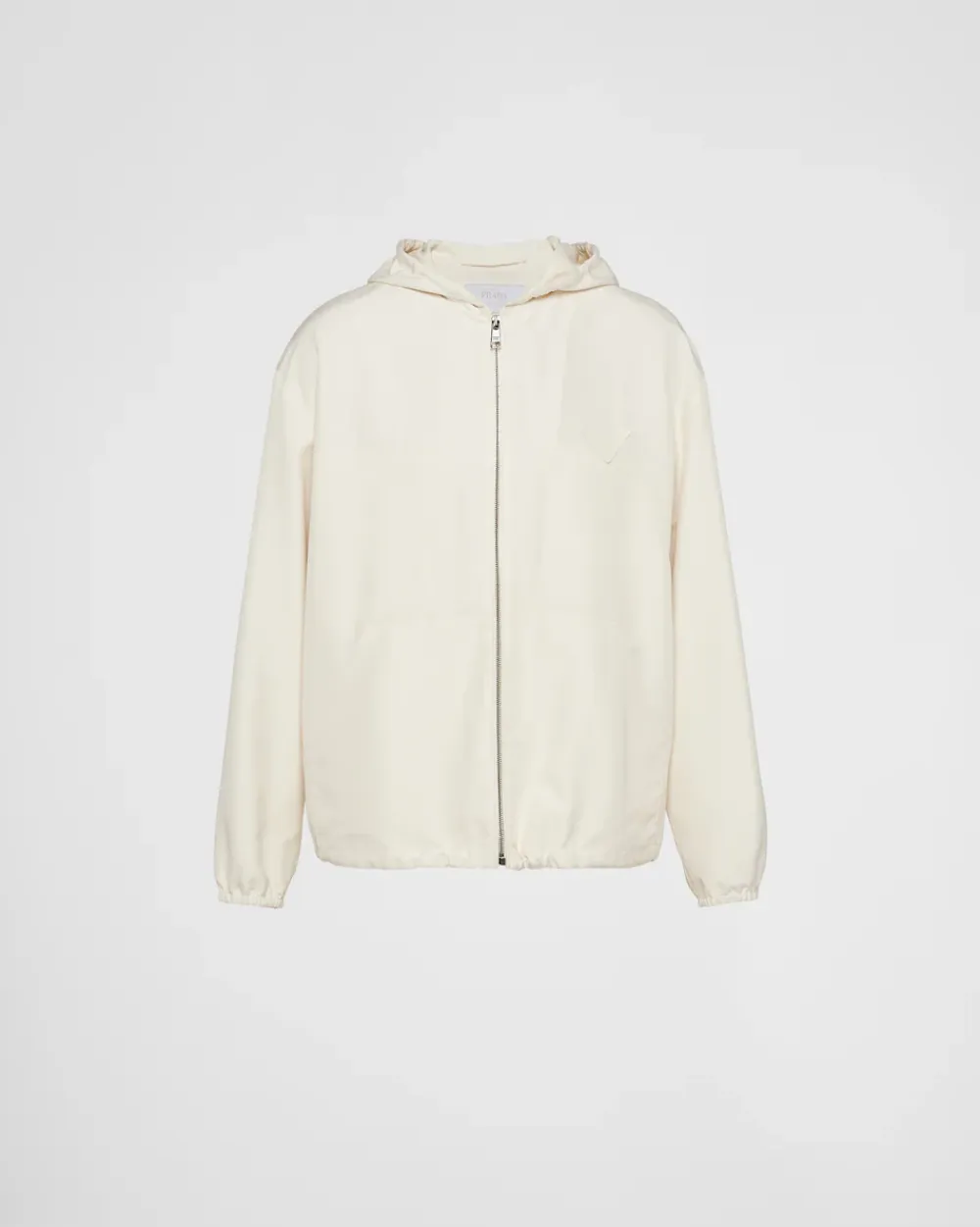 Hombre Prada ROPA DE ABRIGO^Chaqueta De Seda Con Capucha
