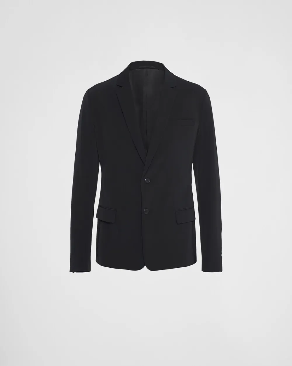 Hombre Prada CHAQUETAS Y ABRIGOS^Chaqueta De Tela Técnica Y Botonadura Simple