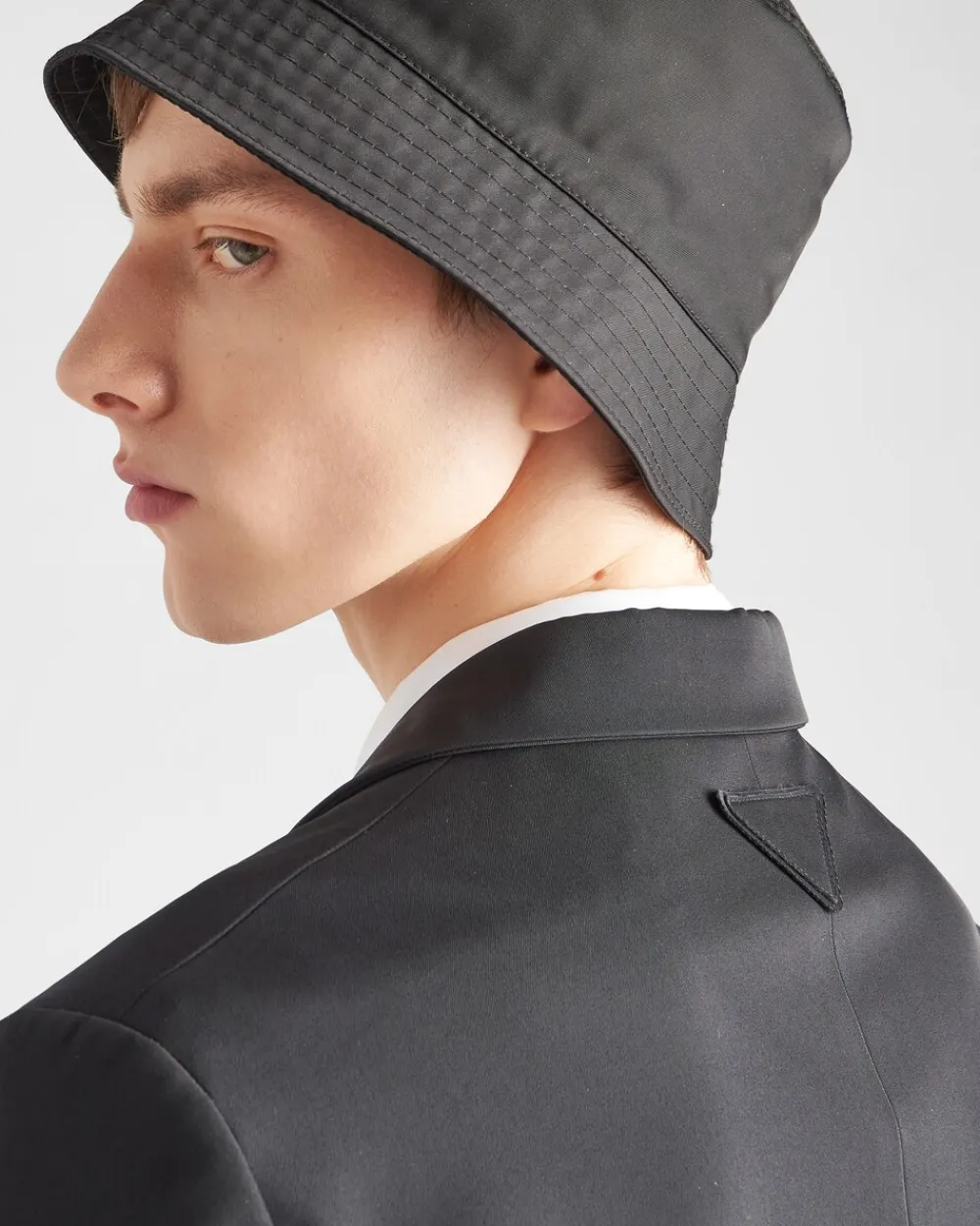 Hombre Prada CHAQUETAS Y ABRIGOS^Chaqueta De Tela Técnica Y Botonadura Simple