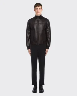 Hombre Prada ROPA DE PIEL^Chaqueta En Piel De Borrego