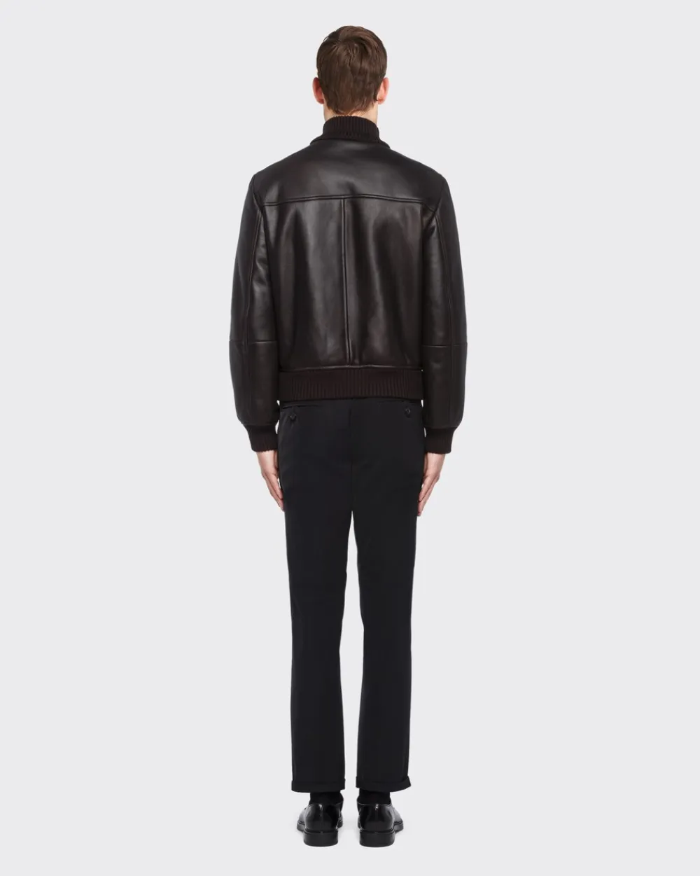 Hombre Prada ROPA DE PIEL^Chaqueta En Piel De Borrego