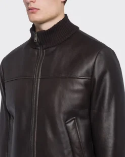Hombre Prada ROPA DE PIEL^Chaqueta En Piel De Borrego