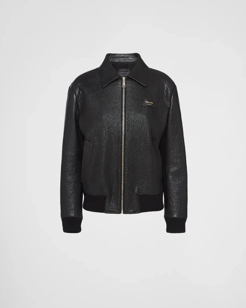 Mujer Prada ROPA DE PIEL^Chaqueta En Piel De Napa