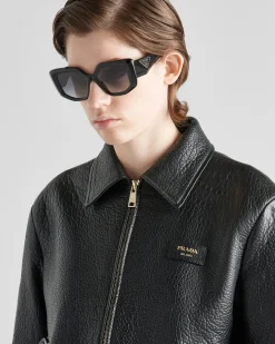 Mujer Prada ROPA DE PIEL^Chaqueta En Piel De Napa
