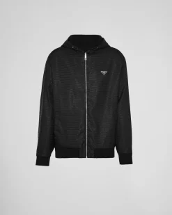 Hombre Prada ROPA DEPORTIVA Y SUDADERAS^Chaqueta Reversible De Algodón Y Re-nylon