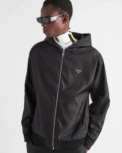 Hombre Prada ROPA DEPORTIVA Y SUDADERAS^Chaqueta Reversible De Algodón Y Re-nylon