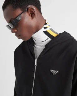 Hombre Prada ROPA DEPORTIVA Y SUDADERAS^Chaqueta Reversible De Algodón Y Re-nylon