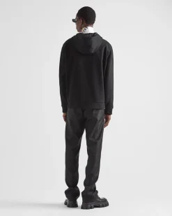 Hombre Prada ROPA DEPORTIVA Y SUDADERAS^Chaqueta Reversible De Algodón Y Re-nylon