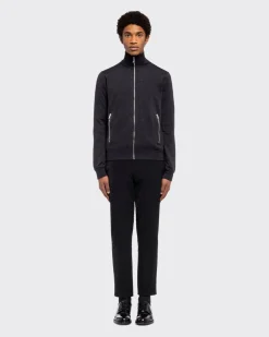 Hombre Prada TEJIDOS DE PUNTO^Chaqueta Reversible De Lana Y Re-nylon