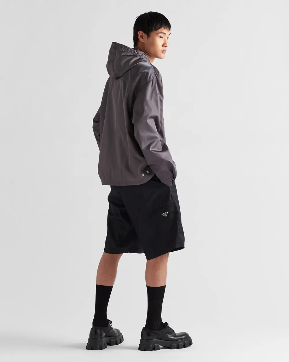 Hombre Prada COLECCIÓN MASCULINA|ROPA DE ABRIGO^Chaqueta Técnica De Re-nylon Con Capucha