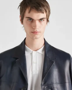 Hombre Prada ROPA DE PIEL^Chaquetón De Napa