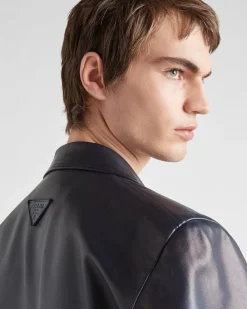 Hombre Prada ROPA DE PIEL^Chaquetón De Napa
