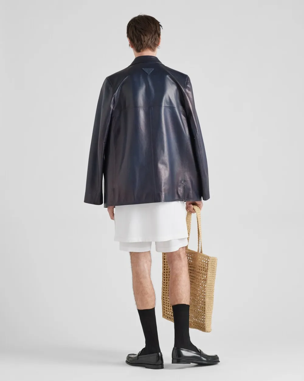Hombre Prada ROPA DE PIEL^Chaquetón De Napa