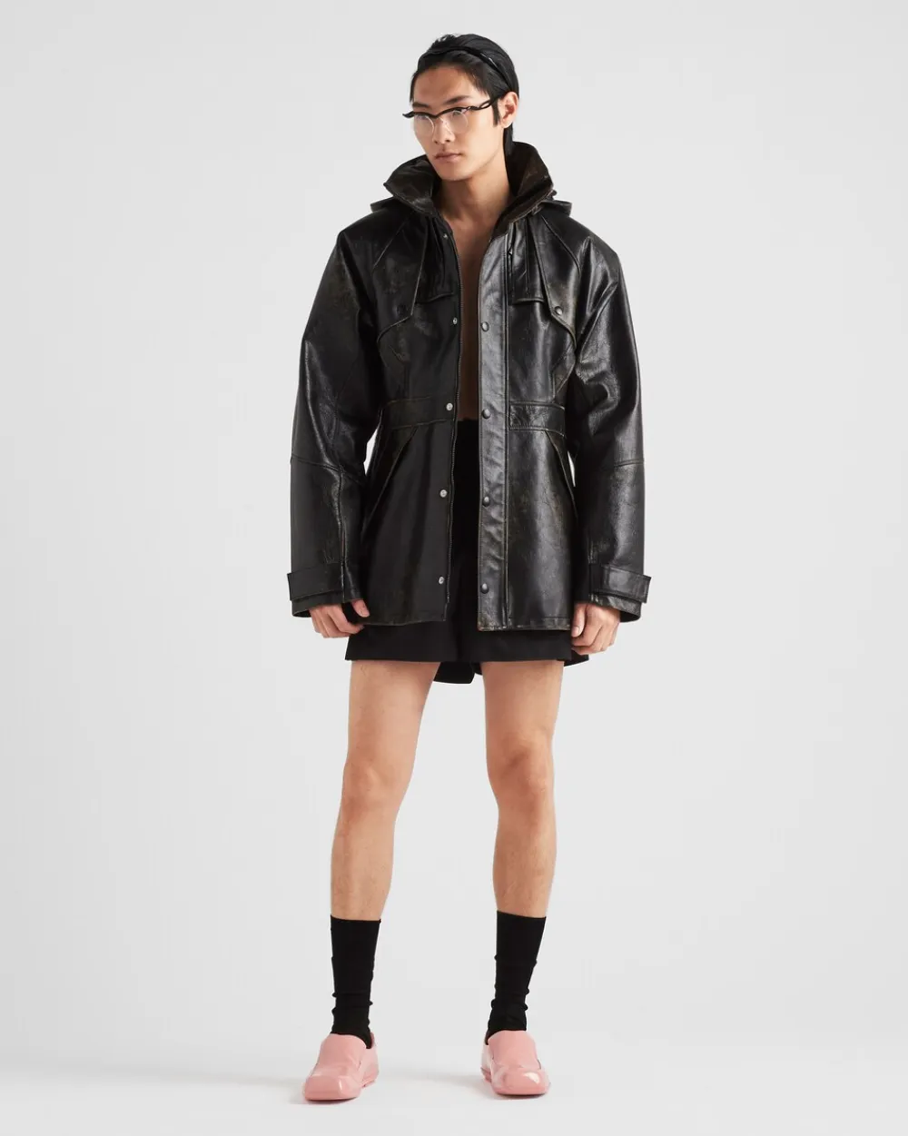 Hombre Prada ROPA DE PIEL^Chaquetón De Piel