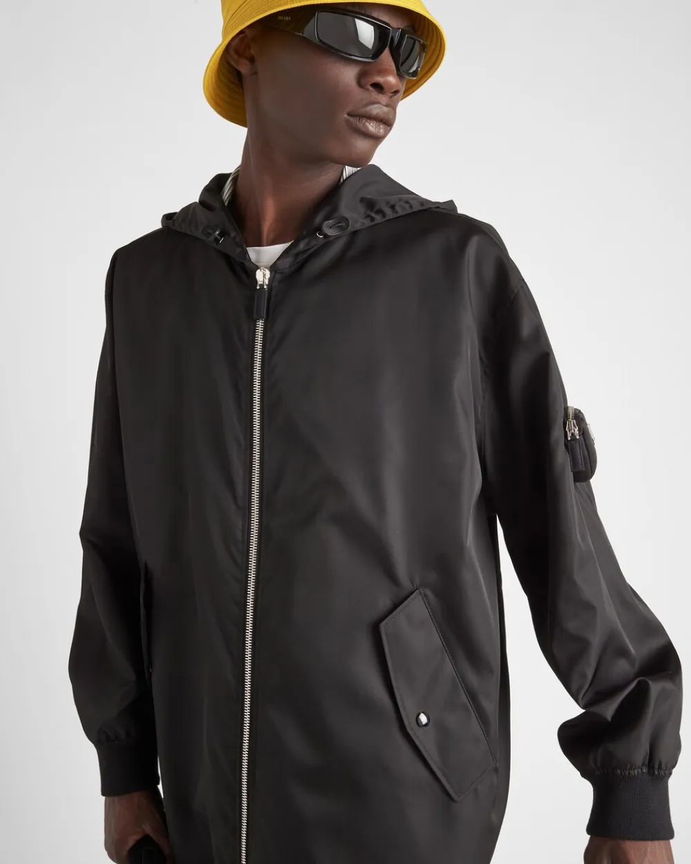 Hombre Prada CHAQUETAS Y ABRIGOS^Chubasquero En Re-nylon
