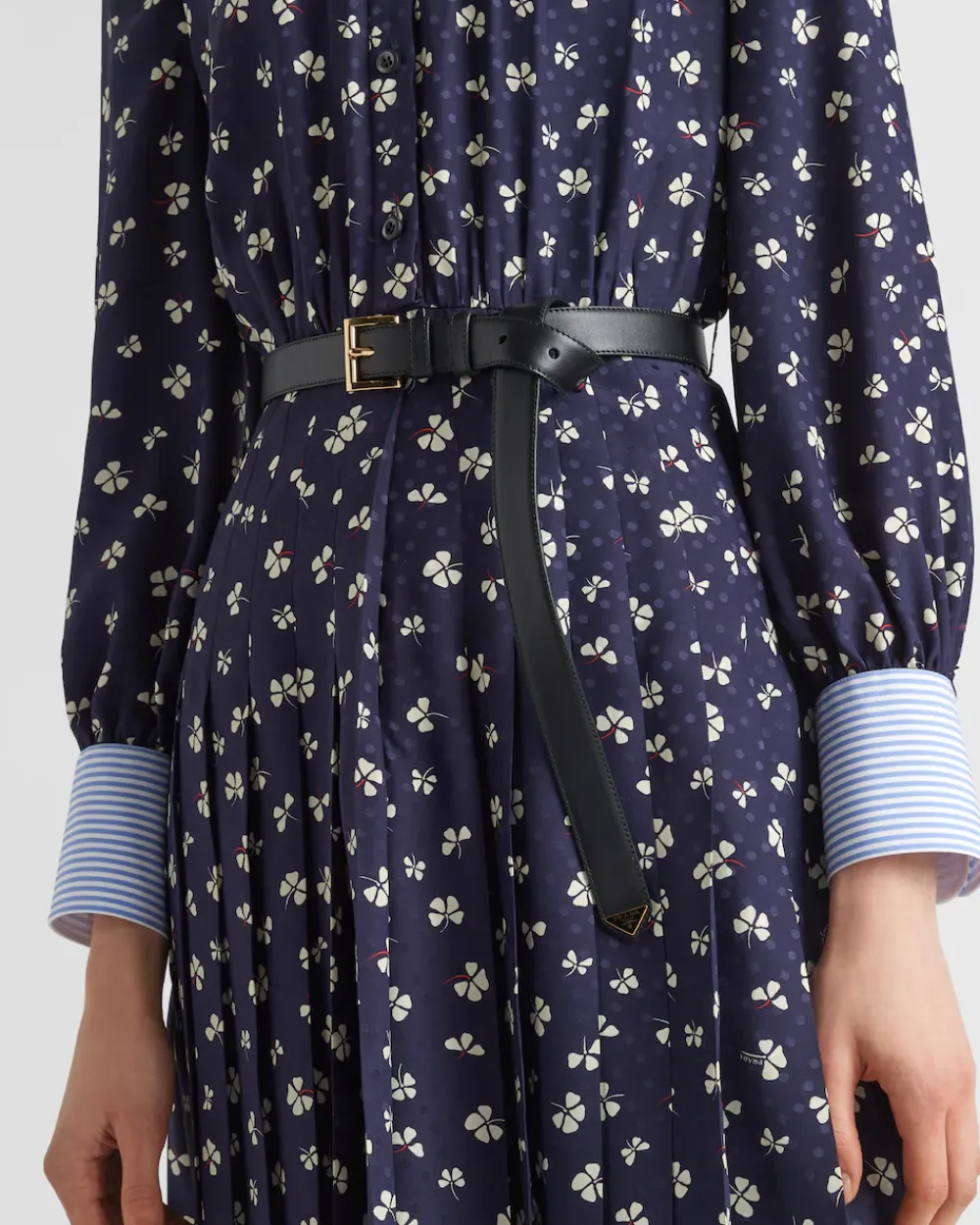 Mujer Prada CINTURONES^Cinturón De Piel