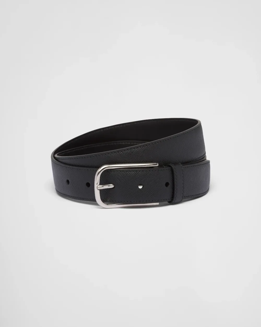 Hombre Prada CINTURONES^Cinturón De Piel Saffiano