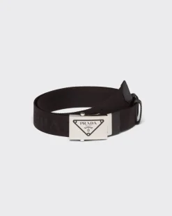 Hombre Prada CINTURONES^Cinturón De Re-nylon Tejido