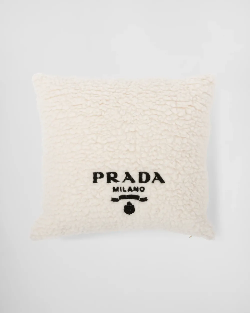 Mujer/Hombre Prada JUEGOS Y ACCESORIOS PARA EL HOGAR|JUEGOS Y ACCESORIOS PARA EL HOGAR^Cojín De Piel Sintética De Cachemir Y Lana