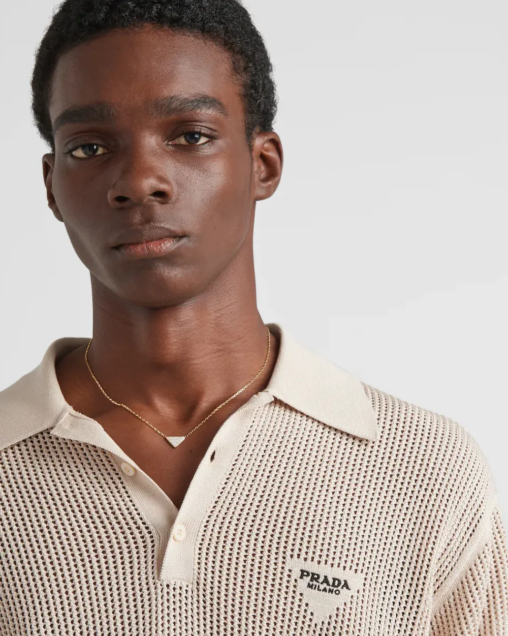 Mujer/Hombre Prada COLECCIÓN DE JOYERÍA ELEGANTE|COLECCIÓN DE JOYERÍA ELEGANTE^Collar Con Microcolgante Triangular Eternal Gold De Oro Amarillo Y Diamantes