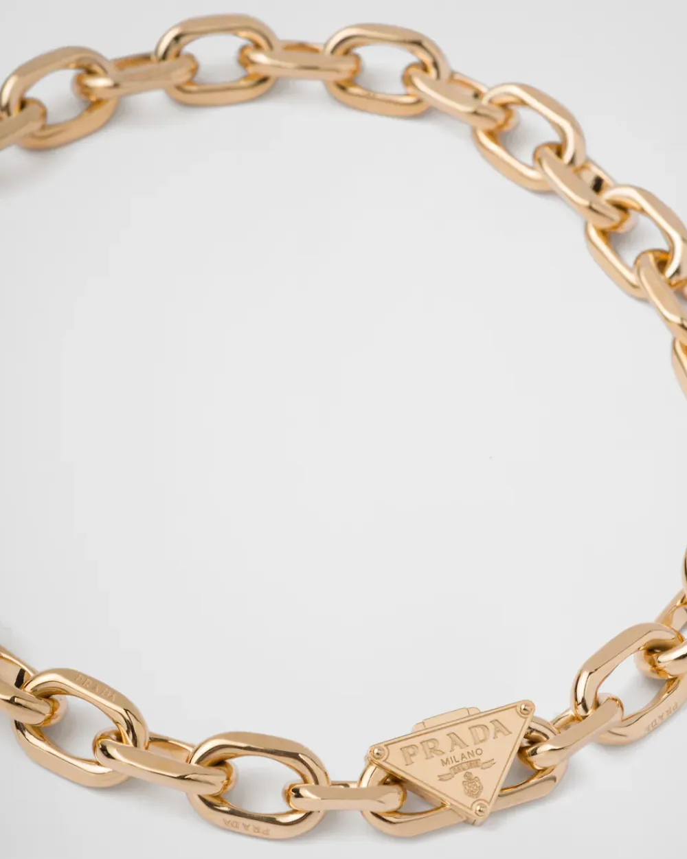 Mujer/Hombre Prada COLECCIÓN DE JOYERÍA ELEGANTE|COLECCIÓN DE JOYERÍA ELEGANTE^Collar De Cadena Eternal Gold De Oro Amarillo