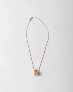 Mujer Prada JOYAS DE FANTASÍA^Collar De Metal