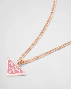 Mujer Prada COLECCIÓN DE JOYERÍA ELEGANTE^Collar Eternal Gold De Oro Rosa Y Diamantes