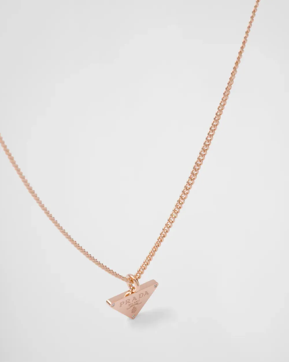 Mujer Prada COLECCIÓN DE JOYERÍA ELEGANTE^Collar Eternal Gold De Oro Rosa Y Diamantes