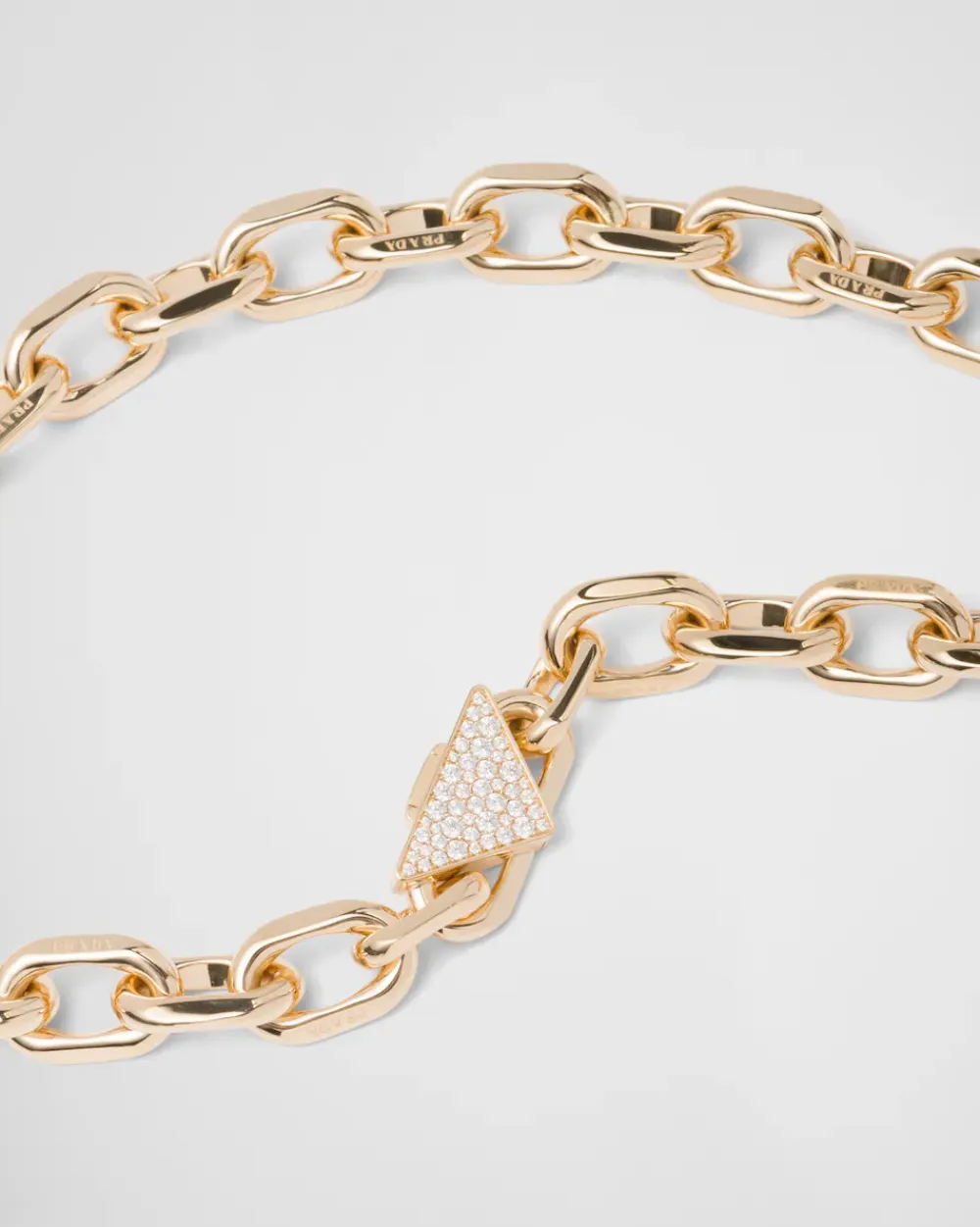 Mujer Prada COLECCIÓN DE JOYERÍA ELEGANTE^Collar Eternal Gold De Oro Y Diamantes