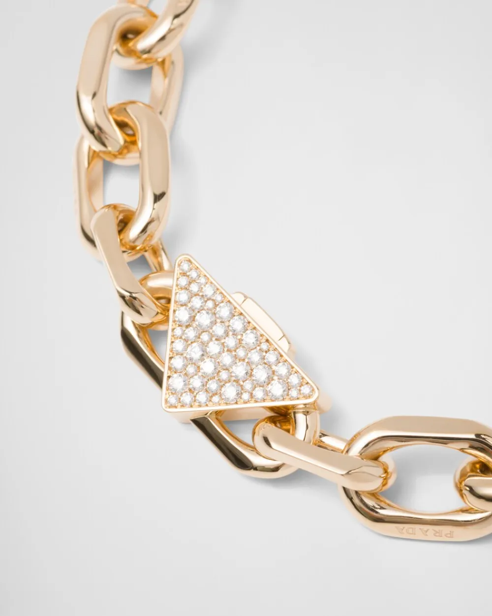 Mujer Prada COLECCIÓN DE JOYERÍA ELEGANTE^Collar Eternal Gold De Oro Y Diamantes