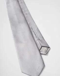 Hombre Prada CORBATAS Y PAJARITAS^Corbata De Satén