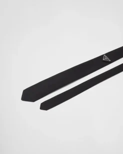 Hombre Prada COLECCIÓN MASCULINA|CORBATAS Y PAJARITAS^Corbata En Gabardina De Re-nylon