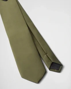 Hombre Prada COLECCIÓN MASCULINA|CORBATAS Y PAJARITAS^Corbata En Gabardina De Re-nylon