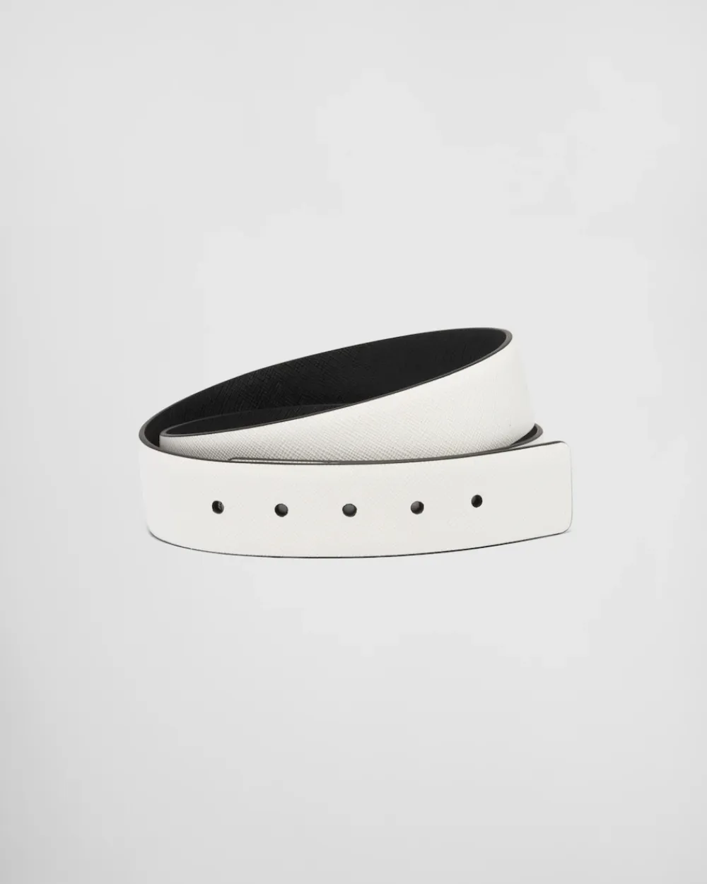 Hombre Prada CINTURONES PERSONALIZADOS^Correa De Cinturón Reversible De Piel Saffiano