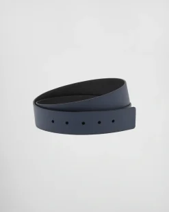 Hombre Prada CINTURONES PERSONALIZADOS^Correa De Cinturón Reversible De Piel Saffiano