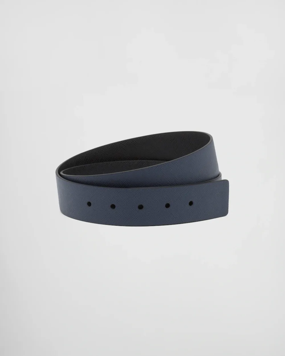 Hombre Prada CINTURONES PERSONALIZADOS^Correa De Cinturón Reversible De Piel Saffiano