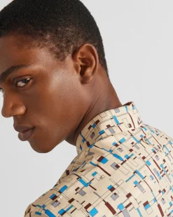 Hombre Prada CAMISAS^Cotton Shirt
