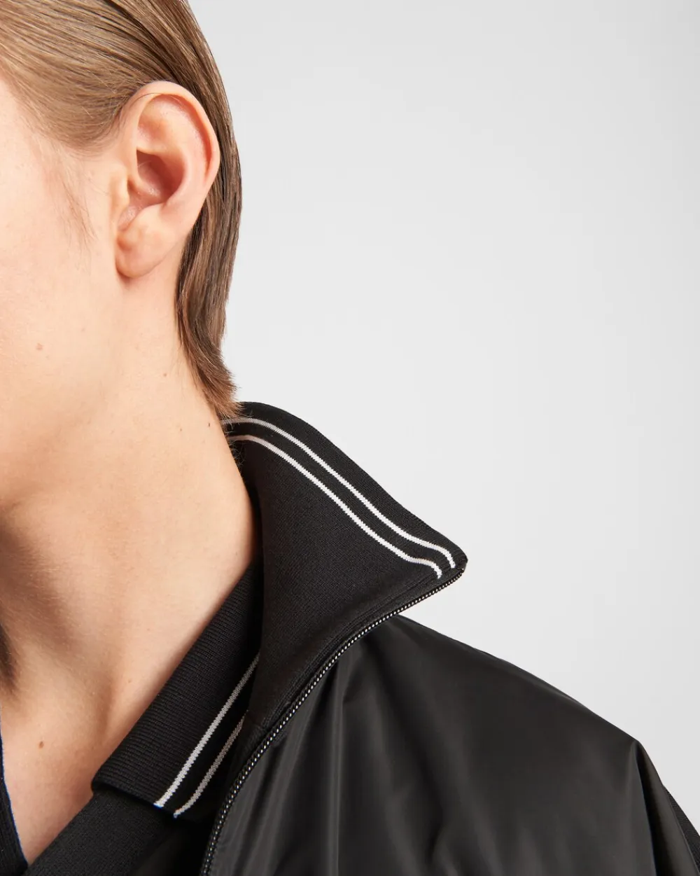 Hombre Prada ROPA DEPORTIVA Y SUDADERAS^Cárdigan De Algodón Con Detalle De Re-nylon