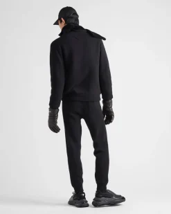 Hombre Prada TEJIDOS DE PUNTO^Cárdigan De Lana Y Cachemir