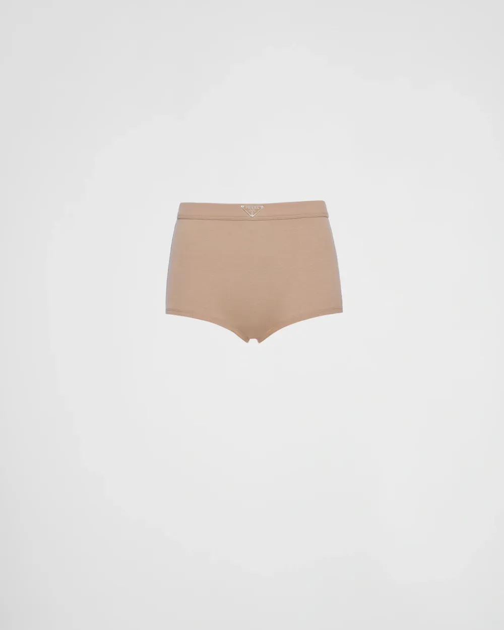 Mujer Prada PANTALONES LARGOS Y CORTOS^Culote De Punto Acanalado