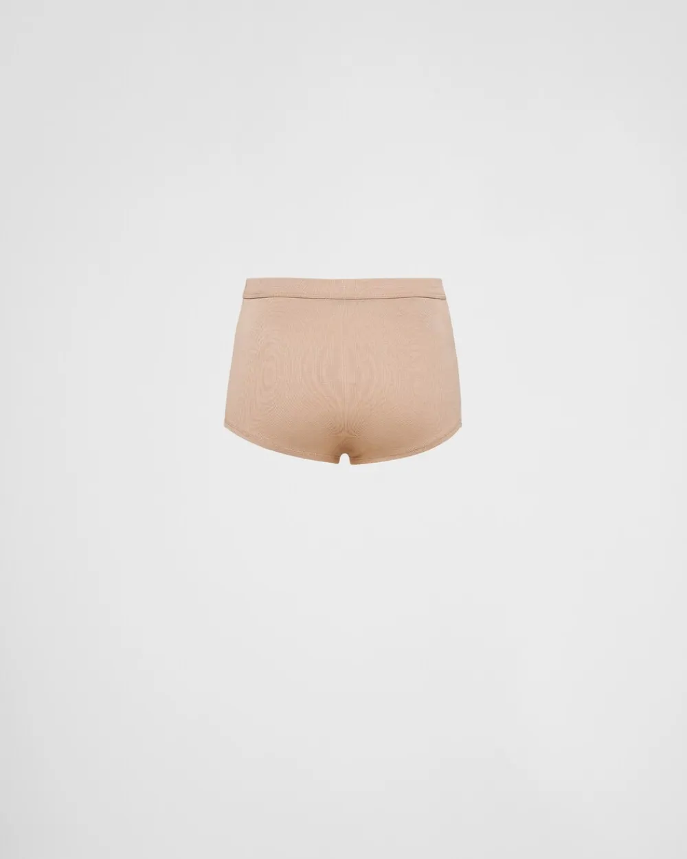 Mujer Prada PANTALONES LARGOS Y CORTOS^Culote De Punto Acanalado